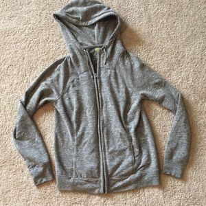 BOGO ALL ITEMS | Gray hooded zip up sweatshirt